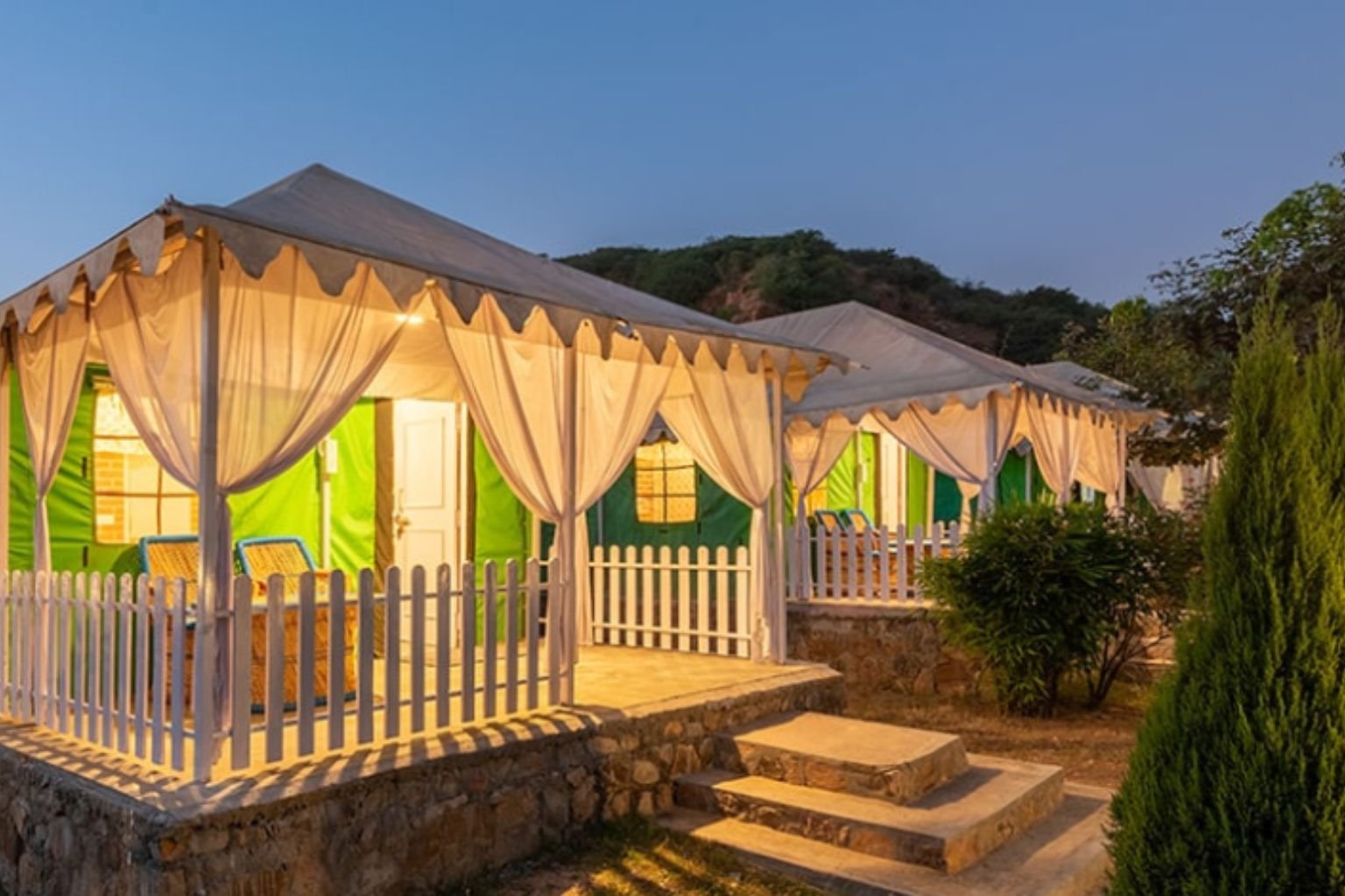 Farm Aravalia eco farm retreat in Mangar village near the Dhauj Aravali belt
