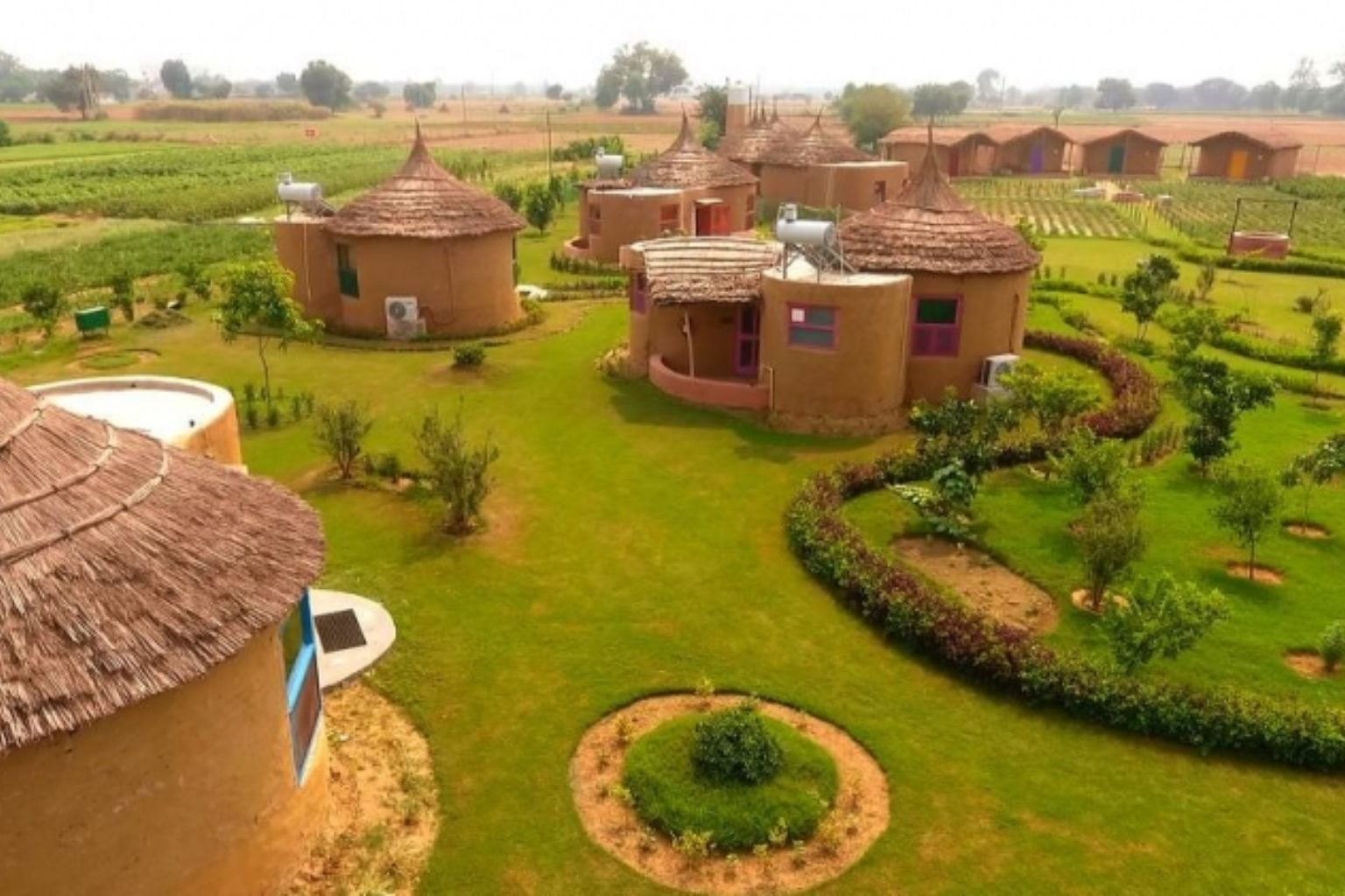 Pratapgarh Farms village theme day picnic destination in Jhajjar, Haryana