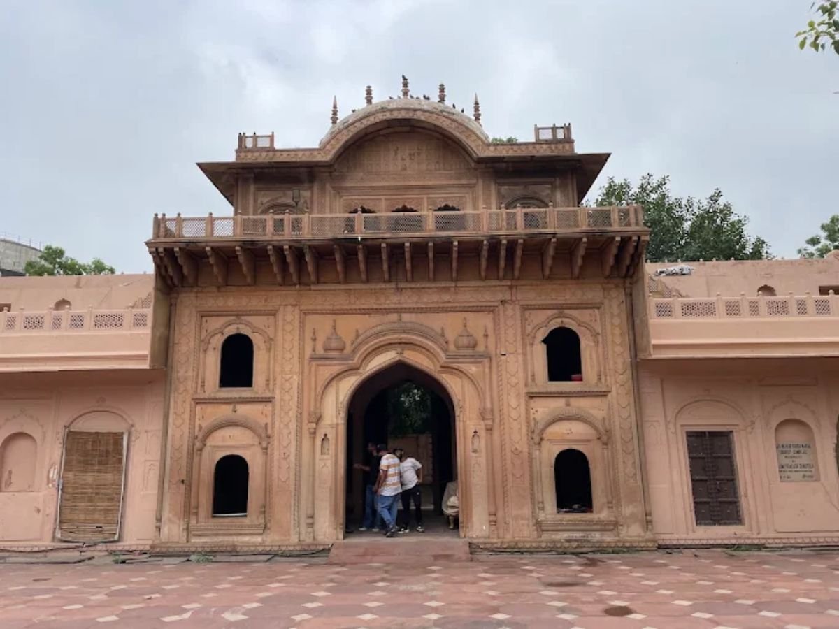 Raja Nahar Singh Palace in Ballabhgarh, Faridabad, a restored heritage building