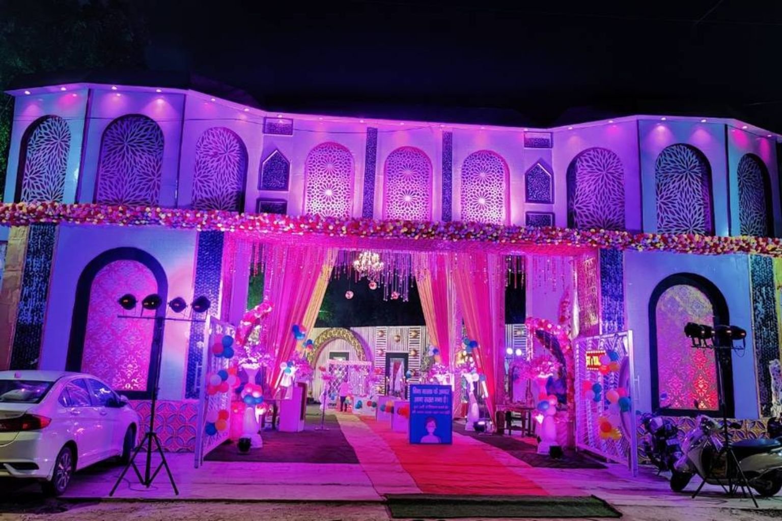 Rajwada Farm venue lawns on Jhatikra Road, Najafgarh, New Delhi
