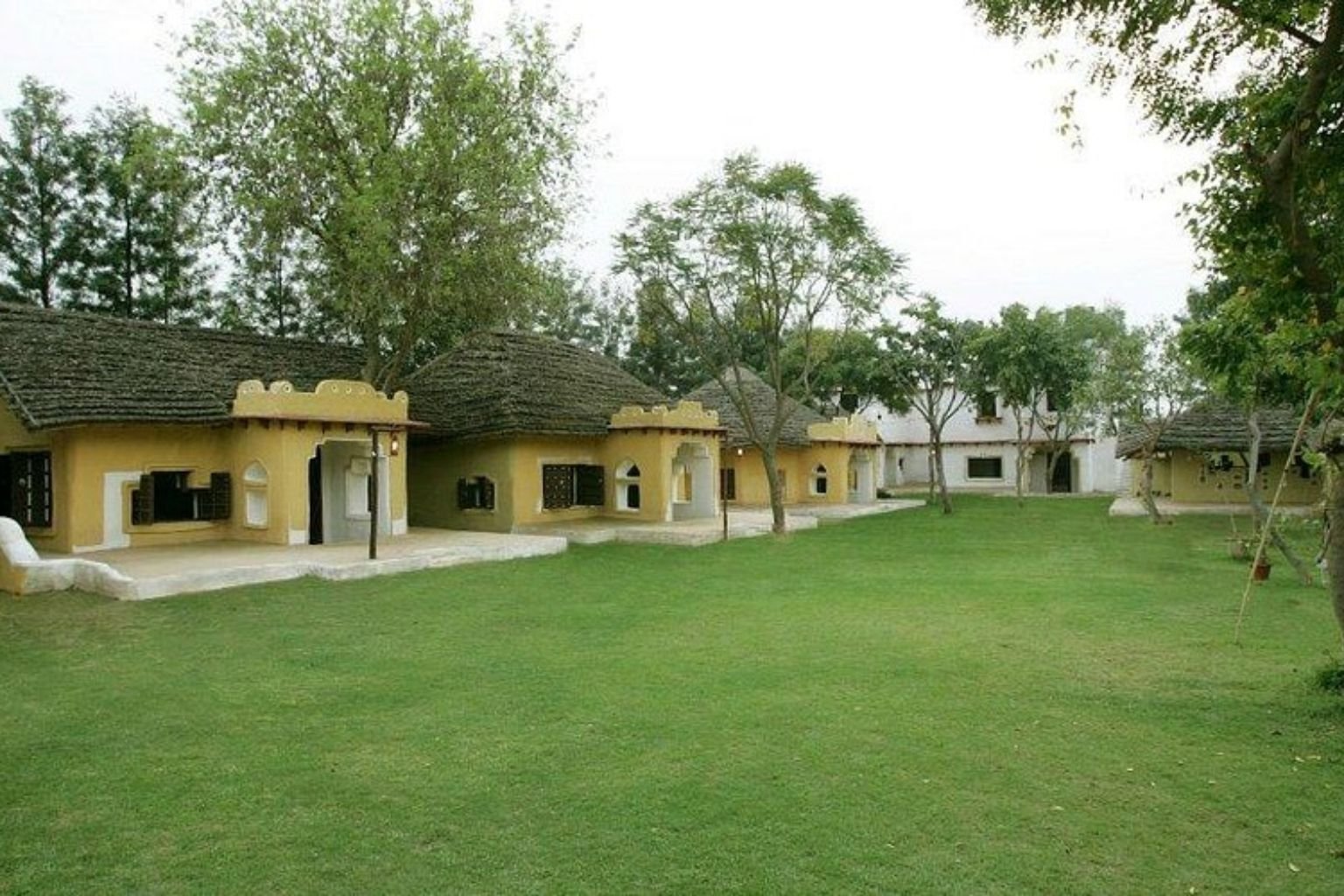 Surgivann Resort rural grounds near Taudu village in the Manesar area