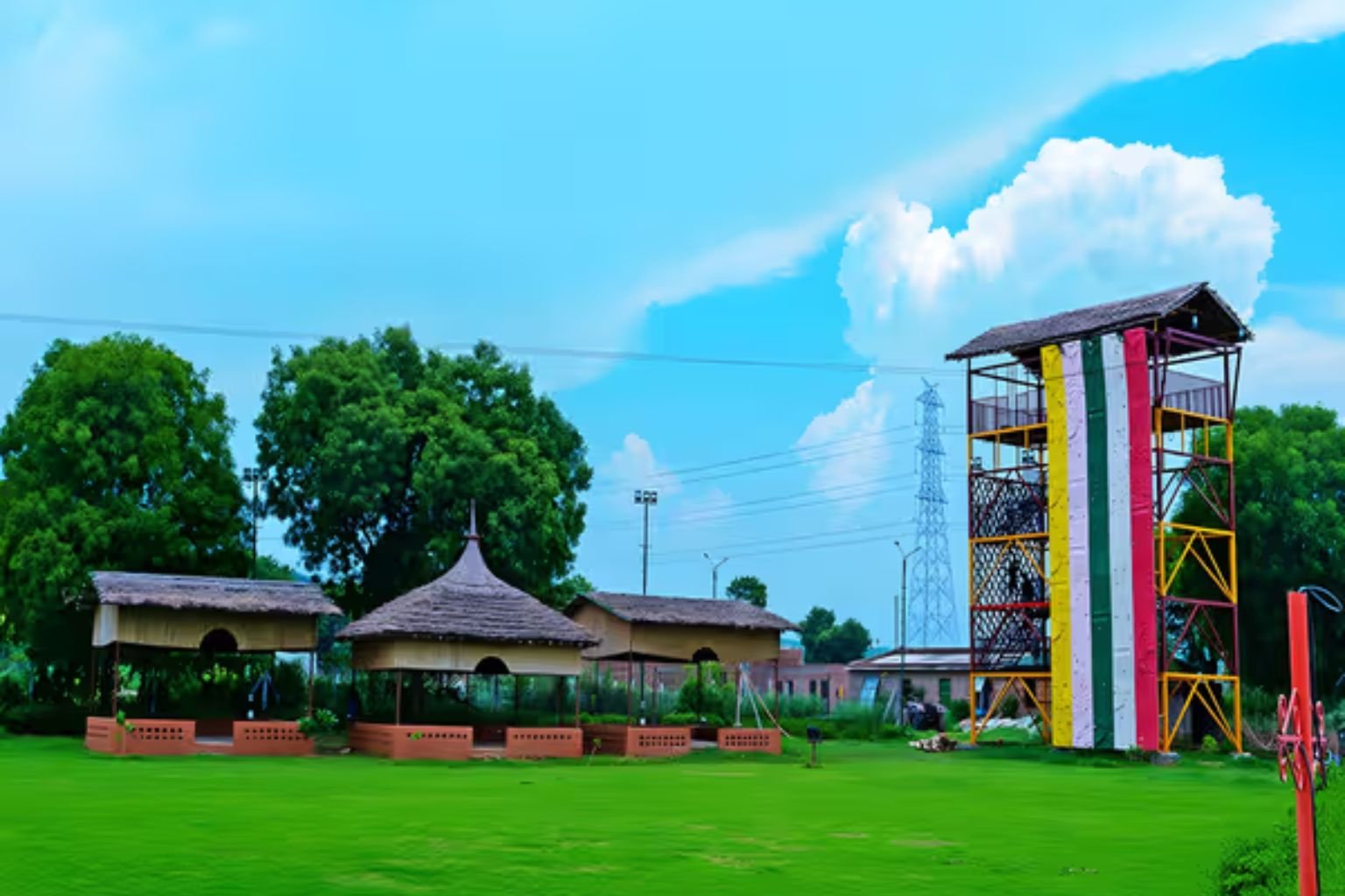 Vishalgarh village theme park near Teekli and Garat Pur Bas on Sohna Road