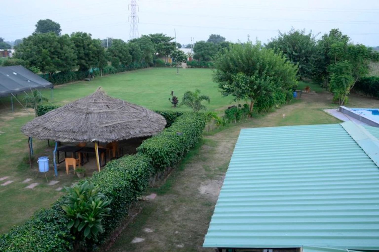 Wild Hawk adventure camp in the Mangar–Dhauj Aravali belt near Faridabad